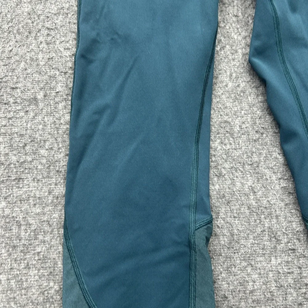 Lululemon Ready Set Go Crop Womens‎ 6 Submarine Stretch Activewear Leggings